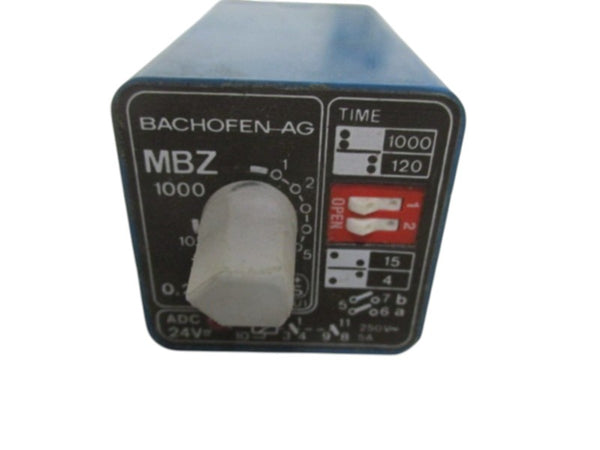 BACHOFEN-AG MBZ-10000 TIME RELAY .02-1000SEC UNMP