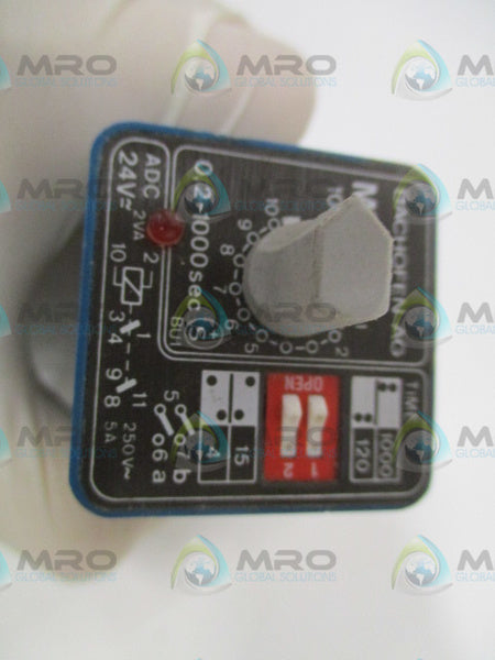 BACHOFEN-AG MBZ-10000 TIME RELAY .02-1000SEC UNMP