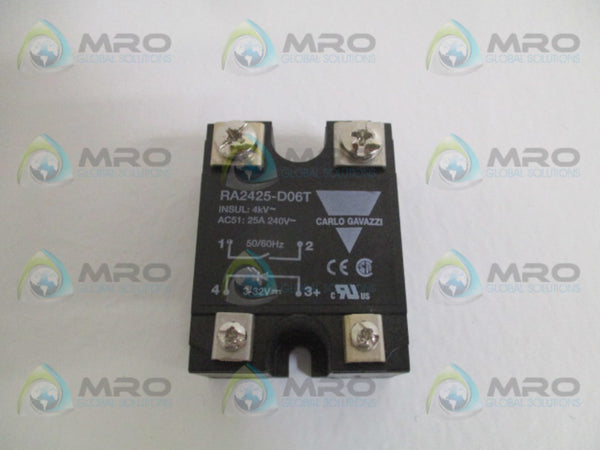 CARLO GAVAZZI RA2425-D06T SOLID STATE RELAY NSMP