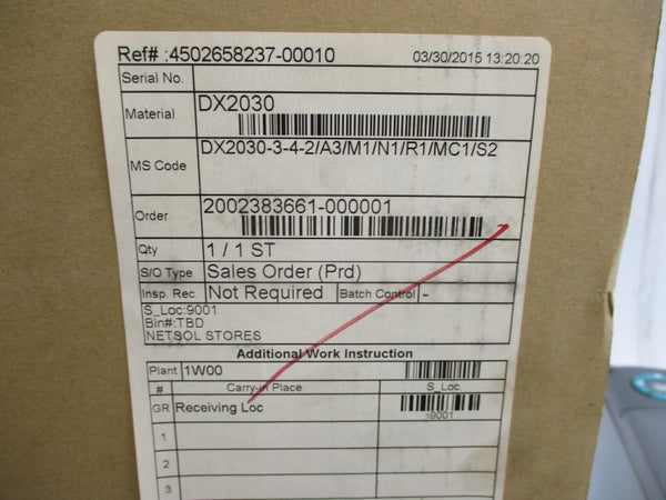 YOKOGAWA DX2030-3-4-2/A3/M1/N1/R1/MC1/S2 100-240VAC NSMP