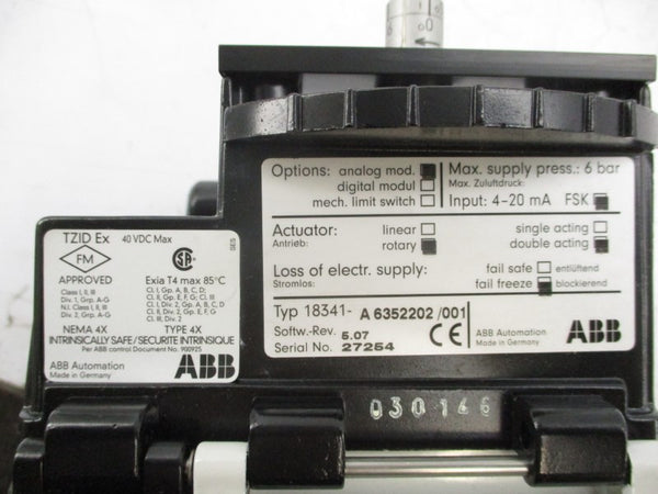 ABB 18341-A6352202/001 REV. 5.07 40VDC NSNP
