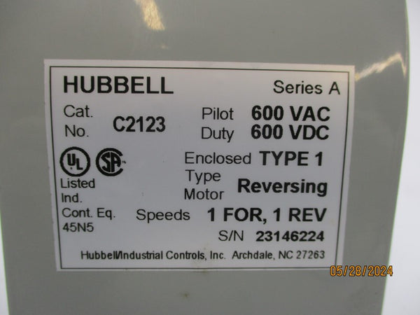 HUBBELL C2123 SER. A 600VAC REV. 1 NSNP