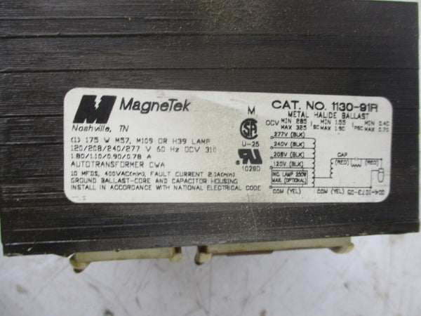 MAGNETEK 1130-91R 120/208/240/277V 1.80/1.10/0.90/0.78A (AS PICTURED) UNMP