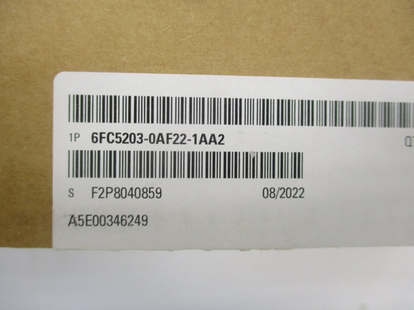 SIEMENS 6FC5203-0AF22-1AA2 24VDC 0.1A NSMP