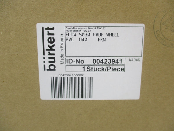 BURKERT 423941 S030 PVDF NSMP