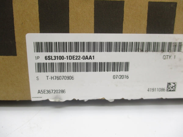 SIEMENS 6SL3100-1DE22-0AA1 380-480V 1.8A NSMP