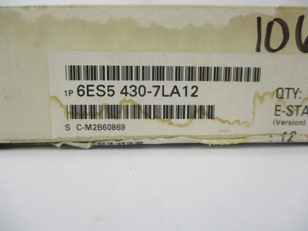 SIEMENS 6ES5 430-7LA12 NSMP