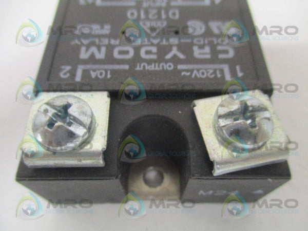 CRYDOM D1210 SOLID STATE RELAY  UNMP