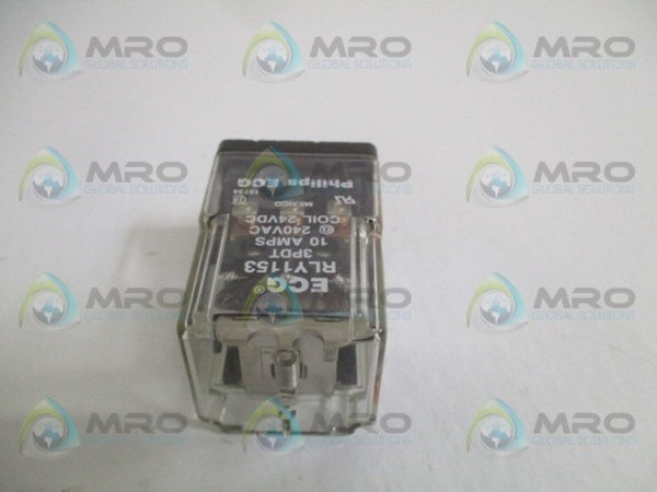 PHILLIPS ECG RLY1153 RELAY 24VDC UNMP