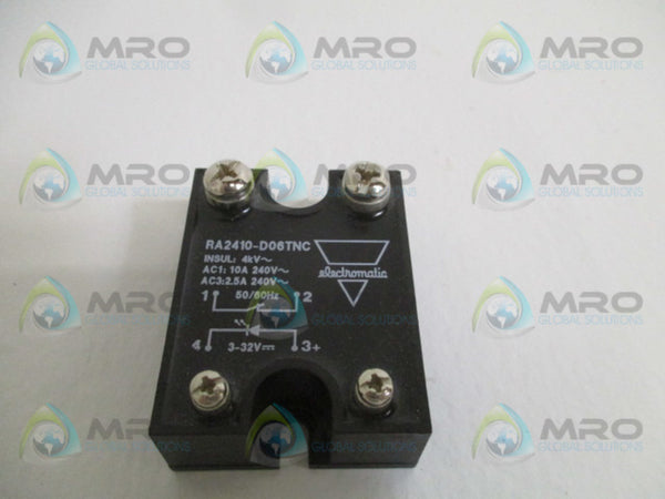 ELECTROMATIC RA2410-D06TNC SOLID STATE RELAY NSMP