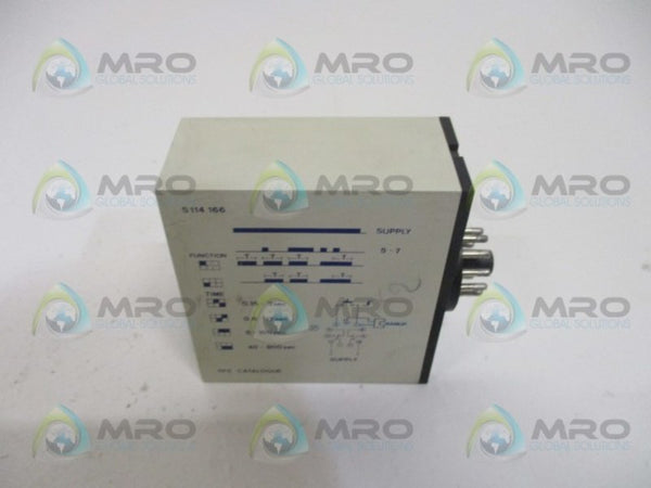 ELECTROMATIC S114166120 PULSE CONTINUITY RELAY 100-140VAC UNMP