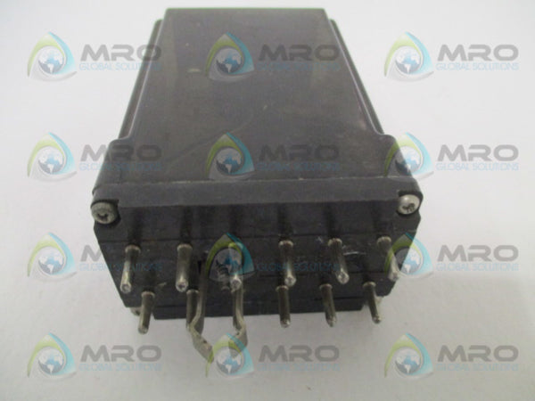ELECTRO MINI-DELAY 55136 DELAYED BREAK RELAY .05-1 SEC. 115V UNMP