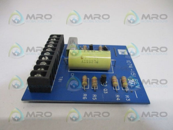 EMERSON 1074-151 RELAY DRIVE BOARD NSNP