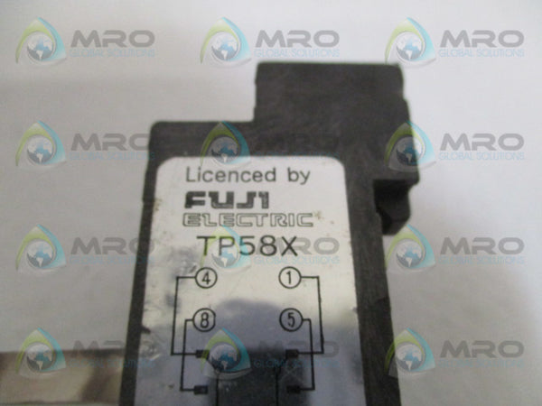 FUJI ELECTRIC TP58X RELAY SOCKET BASE UNMP