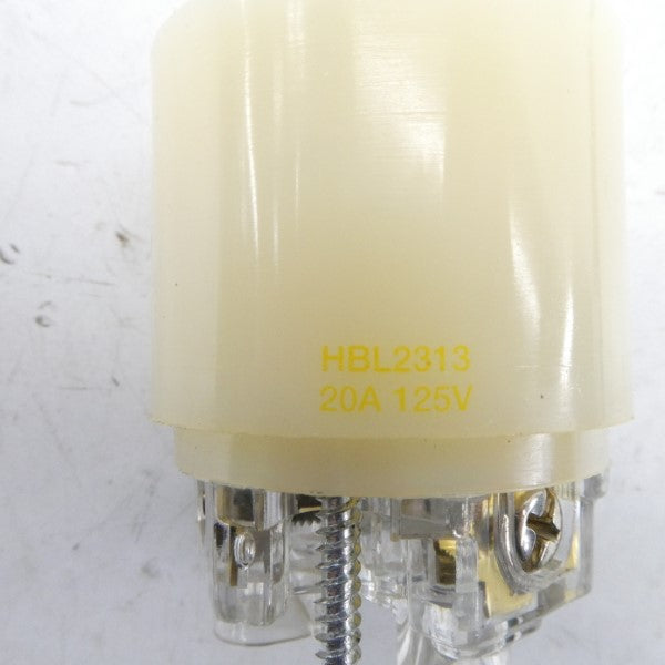 HUBBELL HBL2313 125V 20A (AS PICTURED) NSMP