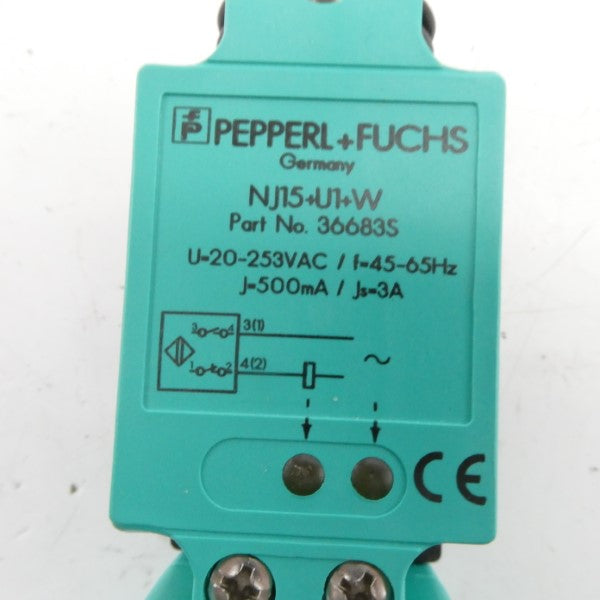 PEPPERL+FUCHS 36683S NJ15+U1+W 20-253VAC NSNP