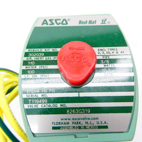 ASCO 8263G319 110/120V 100-110PSI 3/8" NSMP