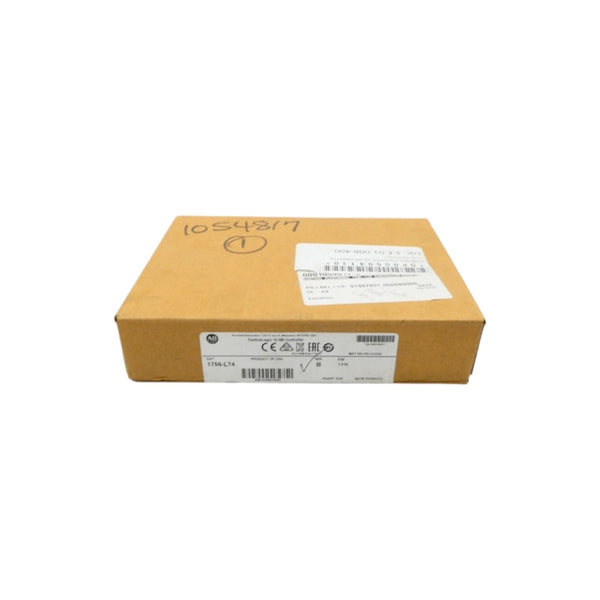 ALLEN BRADLEY 1756-L74 SER. B F/W 1.010 DATE: 2018 NSFS
