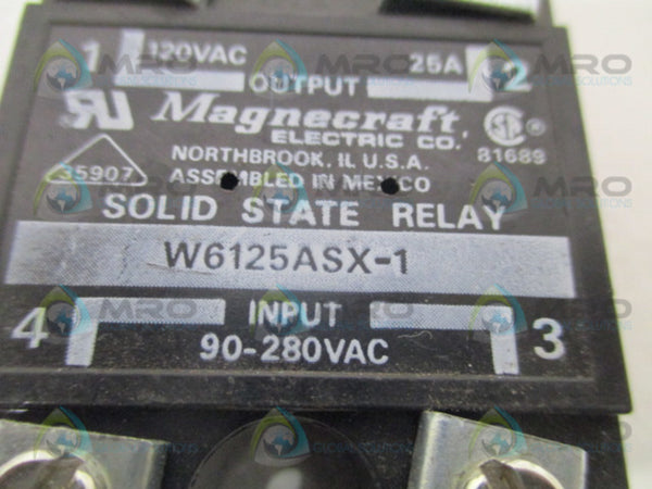 MAGNECRAFT W6125ASX-1 SOLID STATE RELAY UNMP