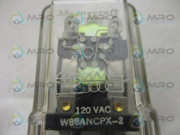 MAGNECRAFT W88ANCPX-2 RELAY 120VAC UNMP