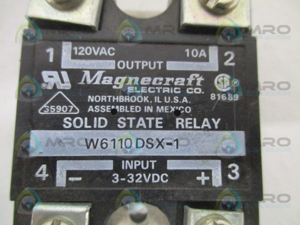 MAGNECRAFT W6110DSX-1 SOLID STATE RELAY UNMP