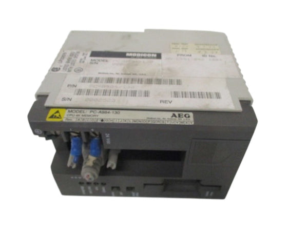 AEG MODICON PC-A984-130 CPU 4K MEMORY MODULE UNMP