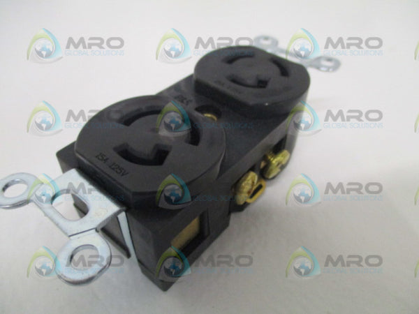 PASS & SEYMOUR TURNLOCK 4700 DUPLEX RECEPTACLE NSMP