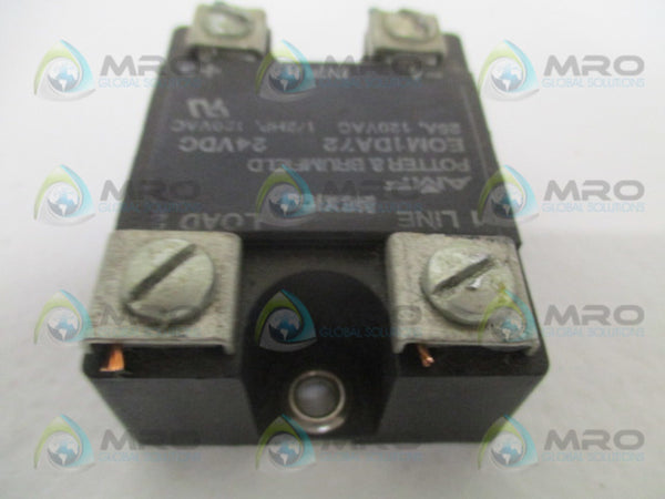 POTTER & BRUMFIELD EOM1DA72 SOLID STATE RELAY 24VDC UNMP