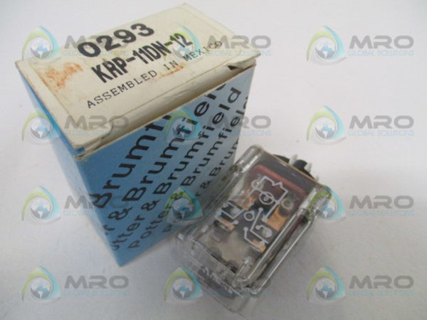 POTTER & BRUMFIELD KRP-11DN -12 RELAY 12VDC NSMP