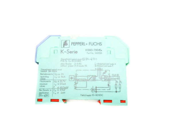PEPPERL+FUCHS KG30-T30/EX 14493S NSNP