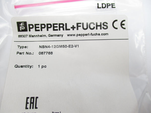 PEPPERL+FUCHS NBN4-12GM50-E2-V1 087768 NSMP