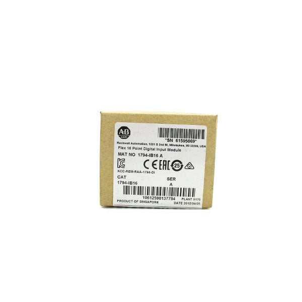 ALLEN BRADLEY 1794-IB16 SER. A DATE: 2018 NSFS