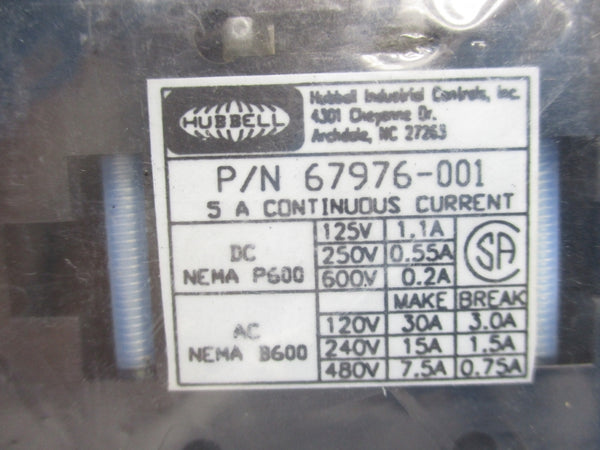 HUBBELL HC68011008 480VAC 7.5A NSMP