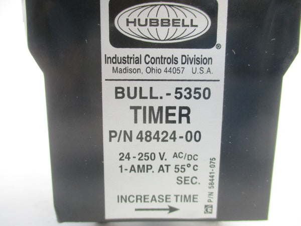 HUBBELL 48424-00 24-250VAC/DC 1A NSNP