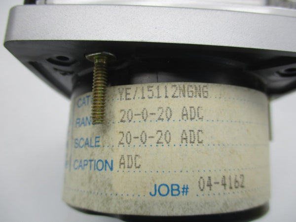 YOKOGAWA YE/15112NGNG 20-0-20ADC NSMP