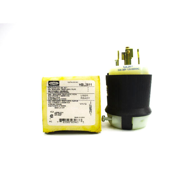 HUBBELL HBL2811 120/208VAC 30A NSMP