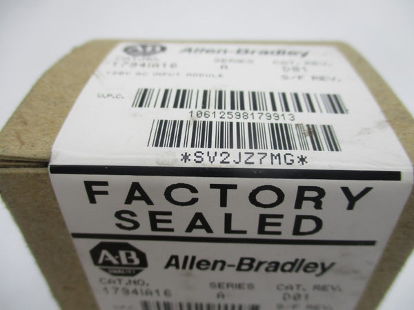 ALLEN BRADLEY 1794-IA16 SER. A DATE: 2006 NSFS