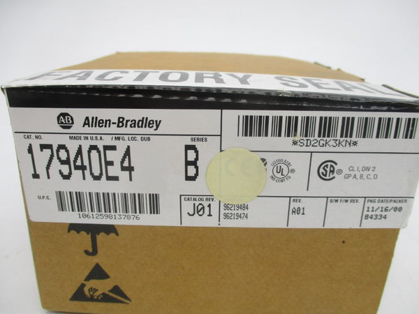 ALLEN BRADLEY 1794-OE4 SER. B 24VDC REV. A01 NSMP