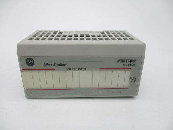 ALLEN BRADLEY 1794-IA16 SER. A 120VAC REV. A01 NSMP