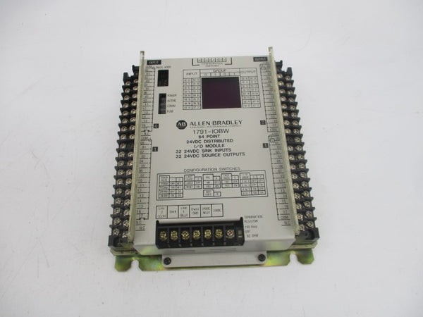ALLEN BRADLEY 1791-IOBW SER. A 24VDC UNMP