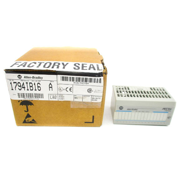 ALLEN BRADLEY 1794-IB16 SER. A 10-31.2VDC REV. B01 NSMP