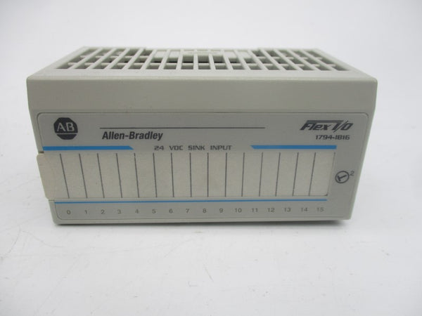 ALLEN BRADLEY 1794-IB16 SER. A 10-31.2VDC REV. B01 NSMP