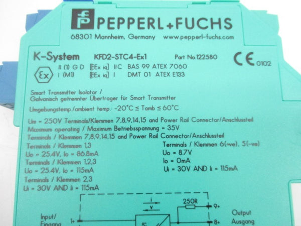 PEPPERL+FUCHS KFD2-STC4-EX1 122580 250V NSMP