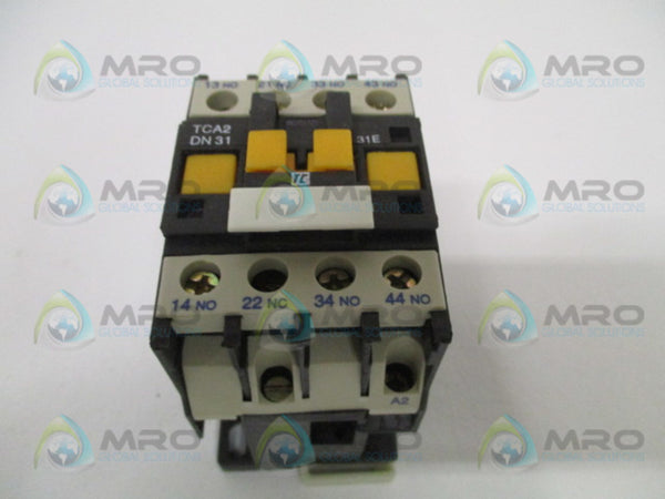 SHAMROCK CONTROLS TCA2-DN31-B7 CONTROL RELAY 24V NSMP