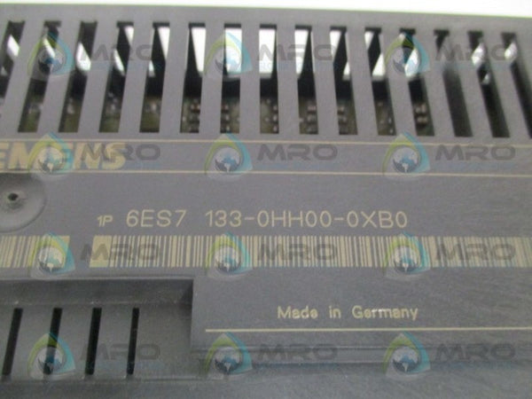 SIEMENS SIMATIC S7 6ES7133-0HH00-0XB0 DIGITAL I/O RELAY NSNP