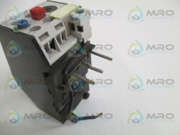 SIEMENS 3UA5000-1A SOLID STATE OVERLOAD RELAY 1-1.6A  UNMP