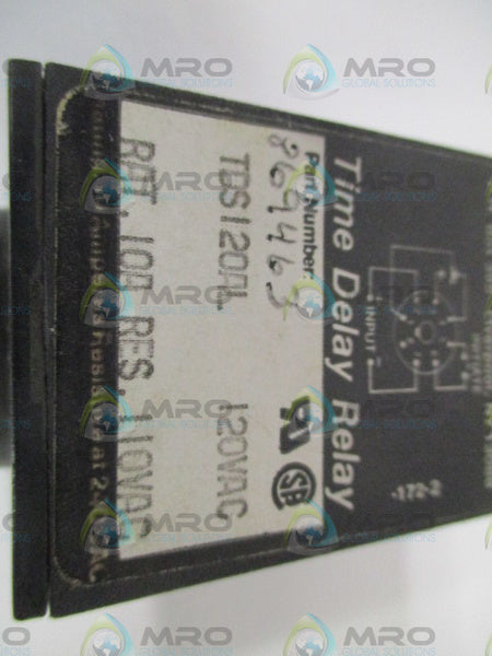 SSAC DIGI-SET TDS120AL TIME DELAY RELAY 120VAC UNMP