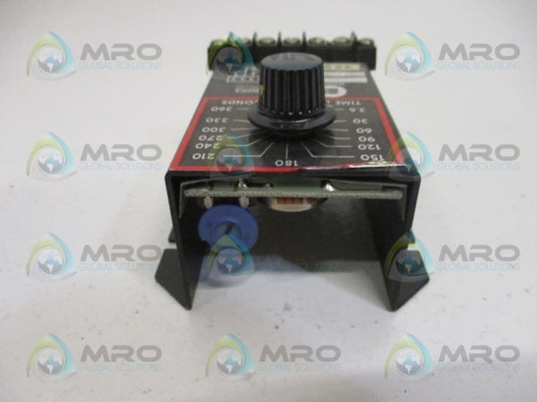 SYRACUSE ELECTRONICS TE-13332 TIME DELAY RELAY 3.6-360 SEC. 24VAC NSNP