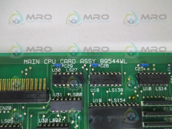 YOKOGAWA B9544WL MAIN CPU BOARD ASSEMBLY NSNP