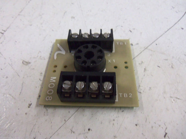 ACTION INSTRUMENTS M008 990-0190-00E RELAY SOCKET UNMP